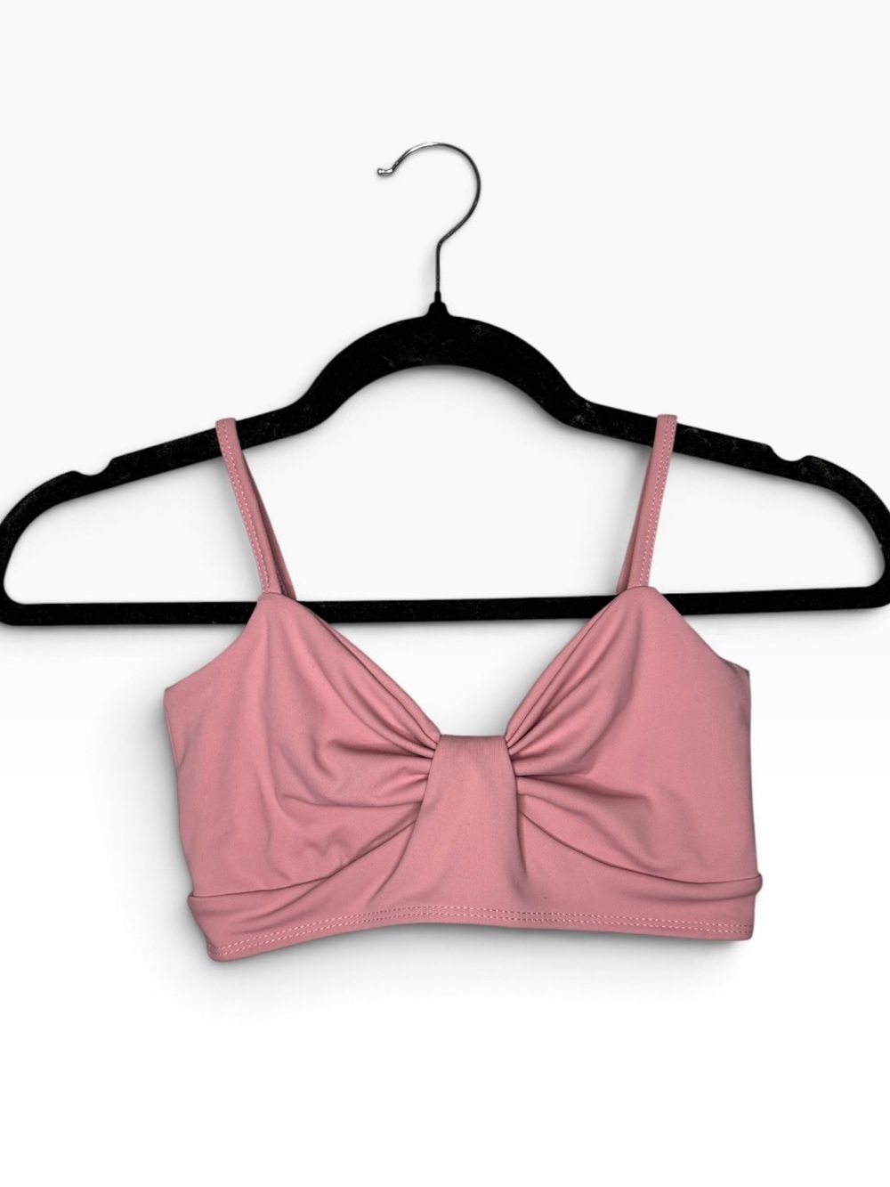 Tiger Friday Salem Crop Top in Primrose Pink AXS